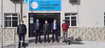 Şube Müdürleri Ortak alanları inceledi