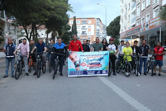 Polyak Eynez, 30 adet bisiklet hediye etti