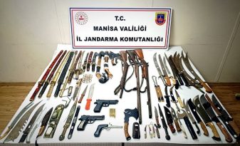 Çok sayıda Ruhsatsız Silah ele geçirildi