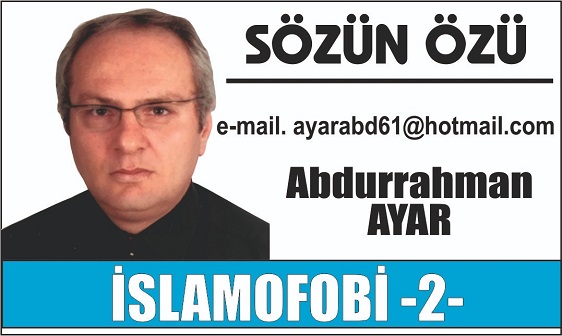 İSLAMOFOBİ -2-