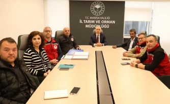 İlçe Tarım Müdürü Aslan Manisa’da toplantıya katıldı