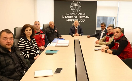 İlçe Tarım Müdürü Aslan Manisa’da toplantıya katıldı