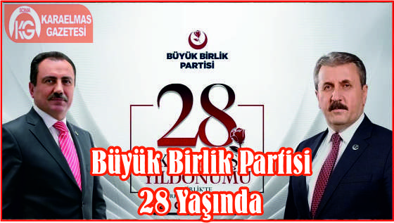 Büyük Birlik Partisi 28 Yaşında