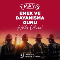 CHP Gençliği 1 Mayıs mesajı yayınladı
