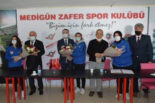 Özel Medigün Hastanesi Zaferspor’a sponsor oldu