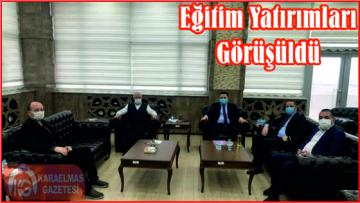 Eğitim Yatırımları Görüşüldü