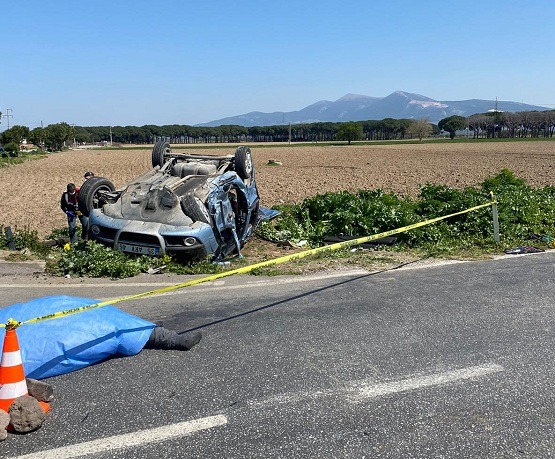 Soma Bergama yolunda ölümlü kaza