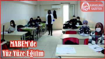 MABEM’de Yüz Yüze Eğitim
