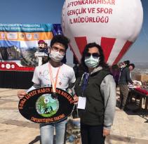 Somalı Oryantiringciler Afyon’da hedef buldu
