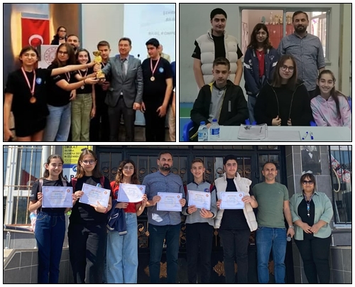 Altıntaş öğrencileri Üçüncülükle döndü