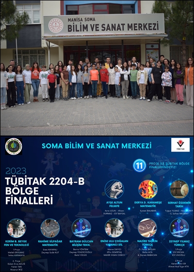 Soma Bilsem Finallere damga vurdu
