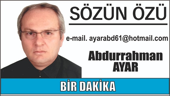 BİR DAKİKA