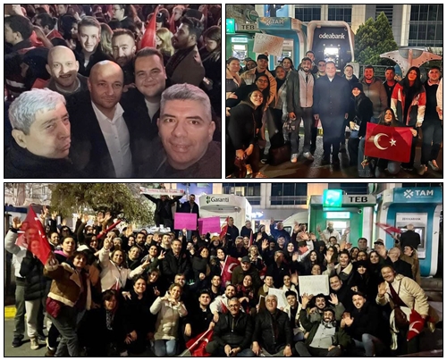 “Hak, Hukuk, Adalet için buradayız”