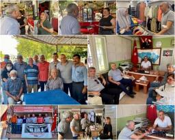 Bakırlıoğlu, Kadın esnafları dinledi