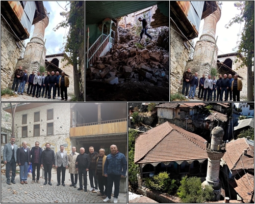600 yıllık camii Restore edilecek
