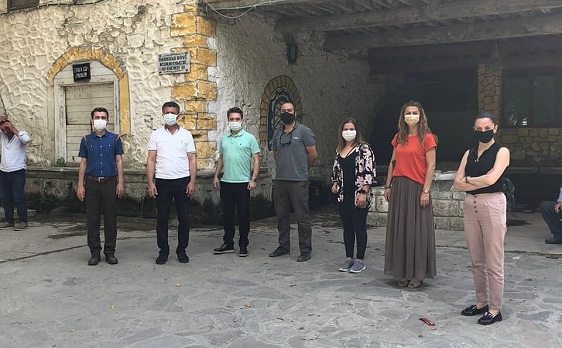 Darkale köyünde Ön izleme çalışması