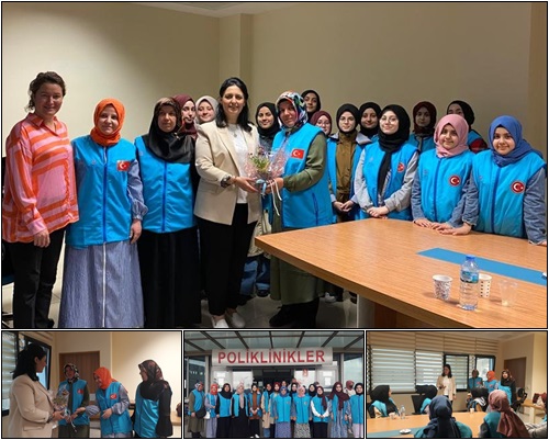 Diyanet Gençlerinden Hemşirelere ziyaret