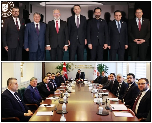 Özkan Bakan Dönmez’le bir araya geldi