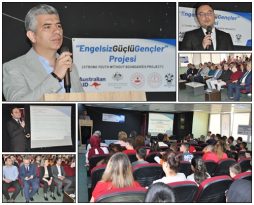 “Engelsiz Güçlü Gençler” projesi tanıtıldı