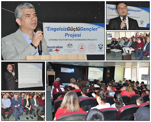 “Engelsiz Güçlü Gençler” projesi tanıtıldı