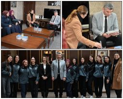 Başkan Okur, Halk Oyunları ekibini tebrik etti