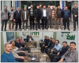 İlim Yayma Cemiyeti’nden Manisa İHH’ya ziyaret