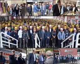Milletvekili Özkan, Maden İşçileri ile buluştu