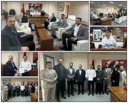 Koordinatörlük ekibi Akkaya ile görüştü