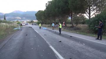 Trafik kazasında 2 kişi hayatını kaybetti