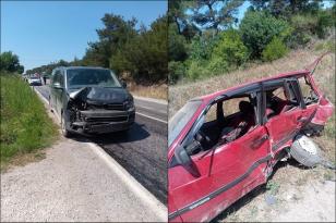 Soma-Savaştepe karayolunda trafik kazası: 1 ölü, 1 yaralı