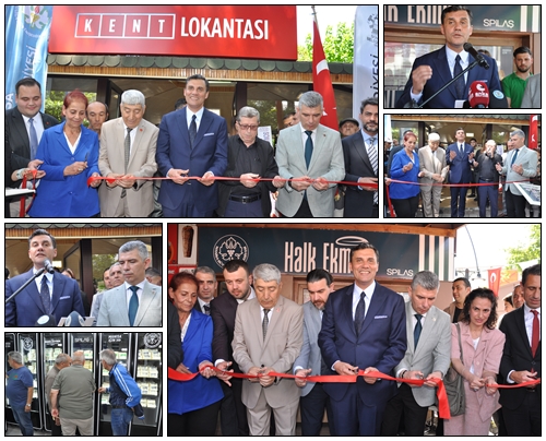 Soma’da Kent Lokantası, Halk Ekmek ve Halk Mandra hizmete girdi