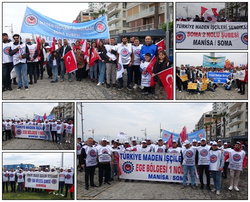 Madenciler İzmir’de