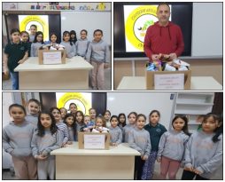 Küçük yüreklerden Büyük dayanışma örneği