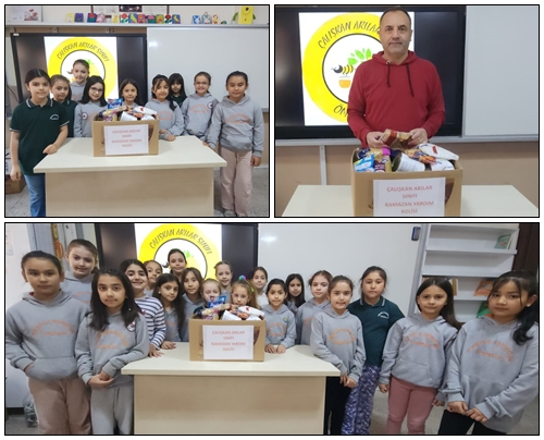 Küçük yüreklerden Büyük dayanışma örneği