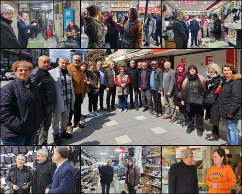 Millet İttifakı Destek ziyaretlerinde