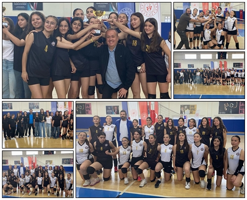 Necip Fazıl Kızları Kupaları topladı