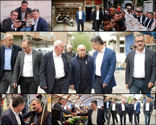 AK Partili Özkan, Salihli’de vatandaşla buluştu