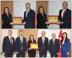 Kırkağaç Hakimi Turğut’a plaket verildi