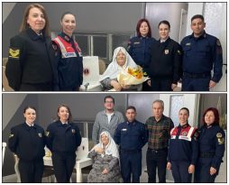 Jandarmadan, Rukiye Eryiğit’e Anlamlı Ziyaret