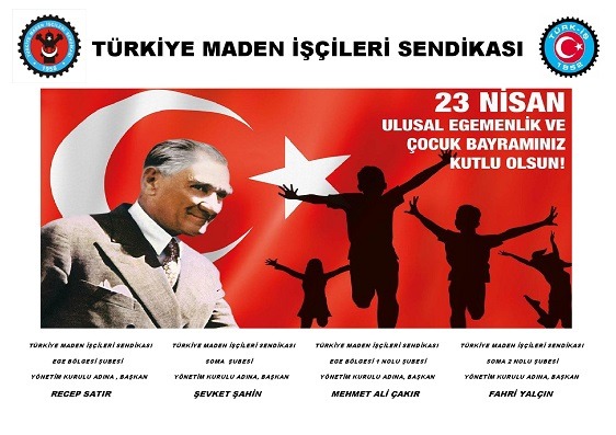 23 NİSAN ULUSAL EGEMENLİK VE ÇOCUK BAYRAMI KUTLU OLSUN