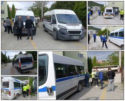 Servis Araçları Denetlendi