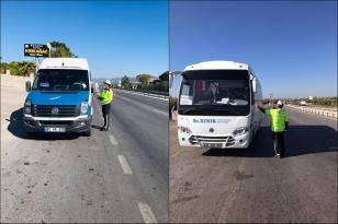 Yolcu taşıyan araçlara sıkı denetim