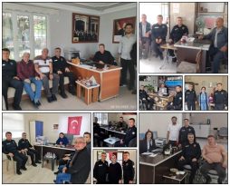 Emniyet Müdürü Er, Mahalle muhtarlarını ziyaret etti