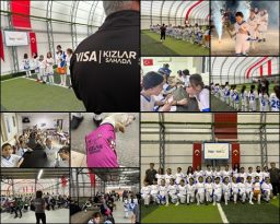 VISA KIZLAR SAHADA ZAFER SPOR PROJESİ BAŞLADI