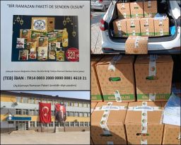 Ramazan paketleri Sahiplerine ulaştırılıyor
